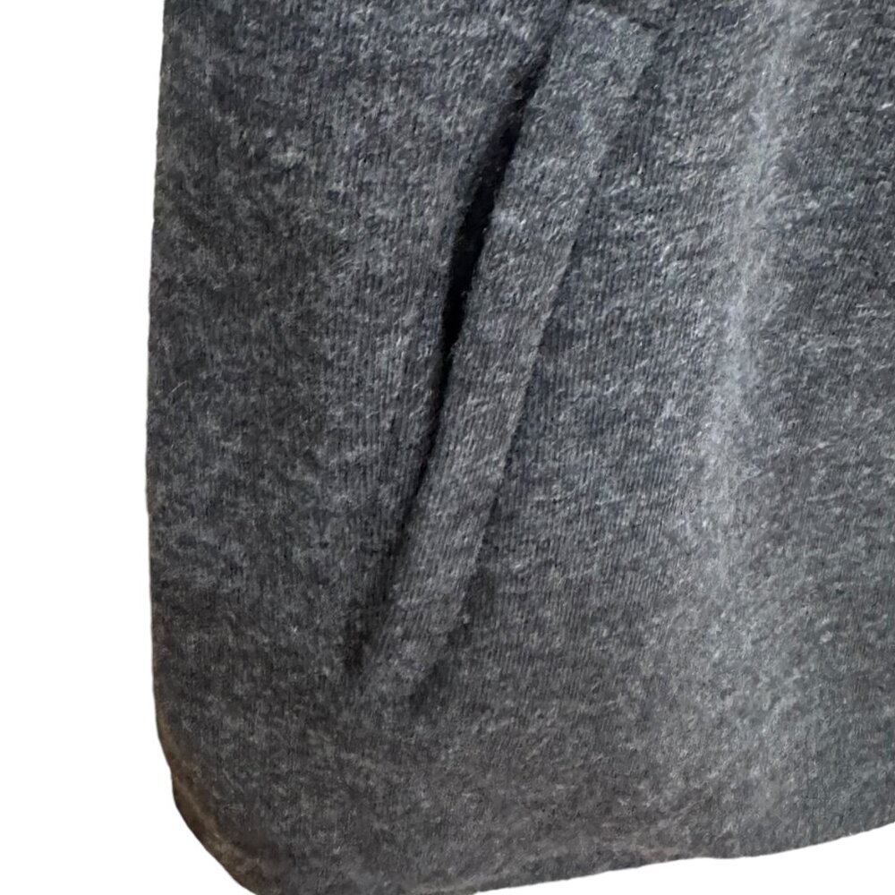 Fabletics Milano Coat Faux Leather Sleeve Size Large‎ Black Winter Lightweight - Picture 5 of 10